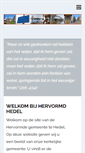 Mobile Screenshot of hervormdhedel.nl